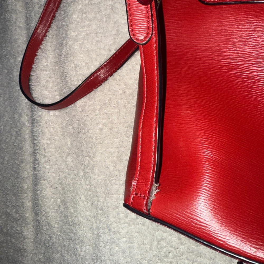DKNY Scarlet Red Backpack - Picture 4 of 11